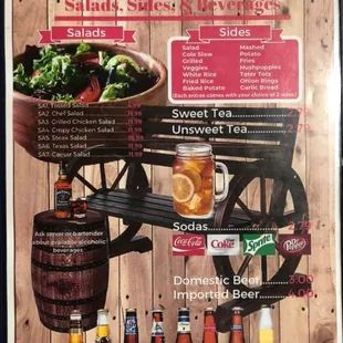 the menu