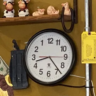 Backwards clock