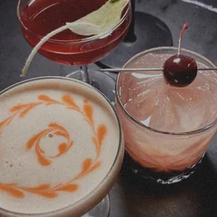 Seasonal cocktails