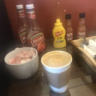 A Latte With Almond Milk