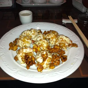 Zine: Honey Glazed Walnut Prawns