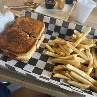 Another shot of the mom&apos;s meatloaf sandwich