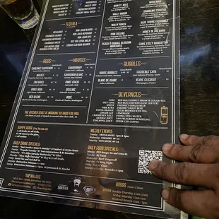 Drink Menu