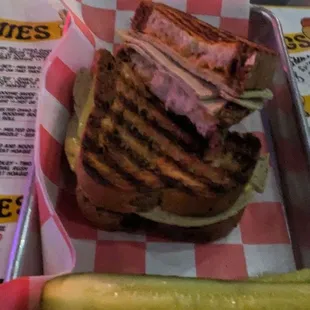 Reuben. Tasty &amp; has a kick