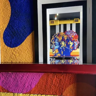 Beautiful Painting of the Beatles.