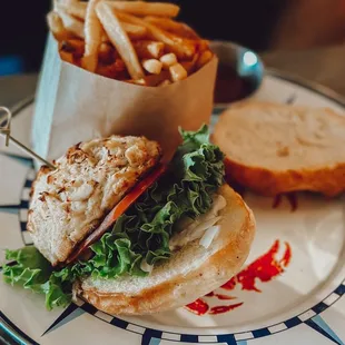 Jumbo Lump Crab Cake Sandwich