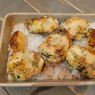 Oysters Rockefeller