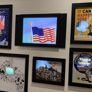 Americana themes during the wars