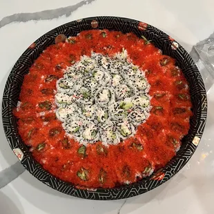 Sushi platter