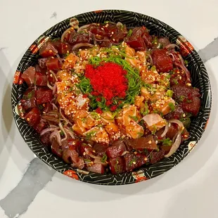 Poke platter