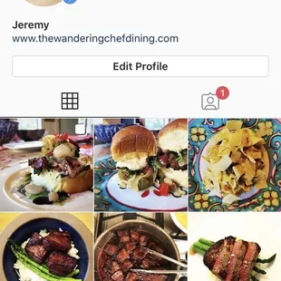 My IG feed is largely dedicated to my food and is updated regularly. For examples of what I'm doing right now, check me out there!