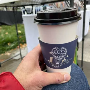 Black eye on a rainy November morning.