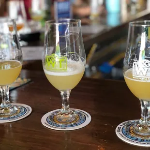 3 Hazy IPA&apos;s, all good.