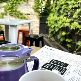 Outdoor Patio + Tea