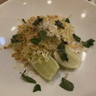 Crab and Green Papaya