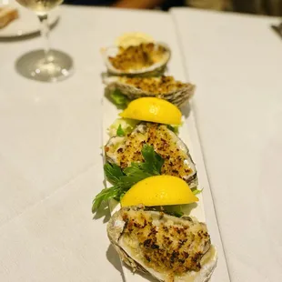 CHARBROILED OYSTERS