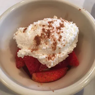 FRESH STRAWBERRIES AND CREAM