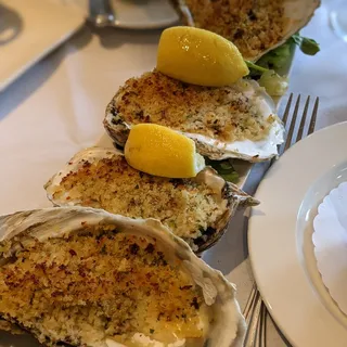 CHARBROILED OYSTERS
