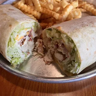 Chicken bacon ranch wrap