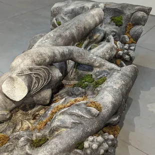 the only piece you are allowed to touch and its heated from the inside