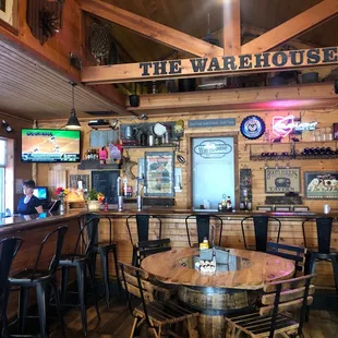 The bar