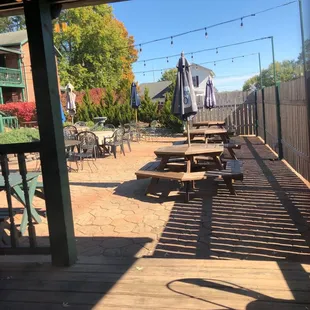 The patio