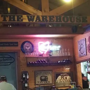 The bar looks fully stocked. Might be a good place for a drink if they aren&apos;t overpriced.