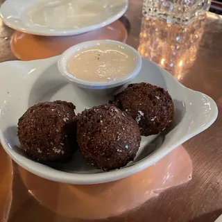 Blue Corn Jalapeno Cheddar Hushpuppies