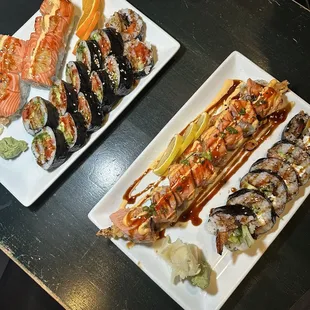 sushi and sashimi, sashimi, food, sushi