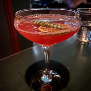 Winter Fresh cocktail