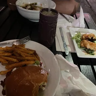 Teriyaki Salmon Sandwich