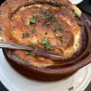 Onion soup