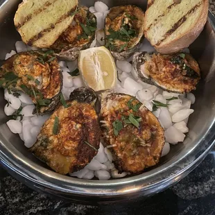 Charbroiled Oysters