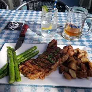 Everything was cooked to perfection and delicious..the serving size is enough for two