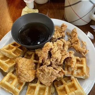 Chicken and Waffles