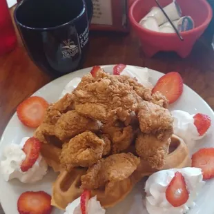 Chicken&amp;waffles..it was delicious