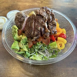 Ribeye salad