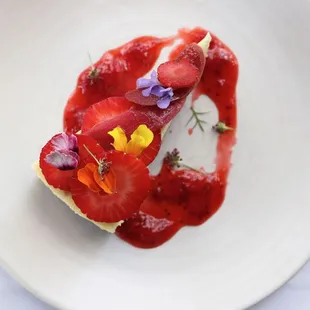 Marscarpone Cheesecake with Market Berries