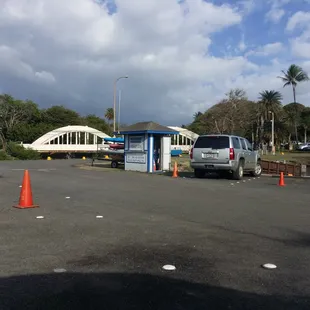 Kinda hard to find but make the first right behind joes and jusy follow along the marina. Great deals