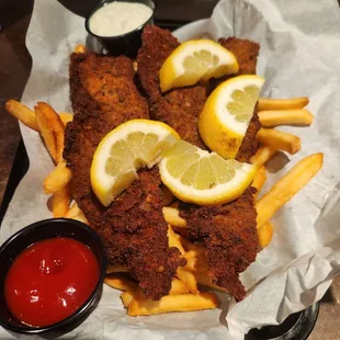 3 piece fish and chips