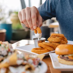 Onion Rings for Happy Hour!