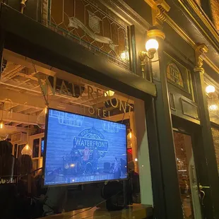 live stream of their second floor live band performance