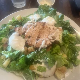 a plate of salad