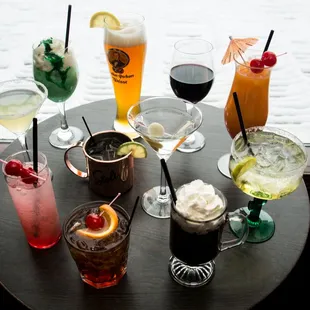oysters and mussels, drink