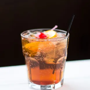 dessert, drink