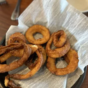 Excellent onion rings