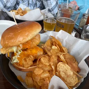 Cod sandwich
