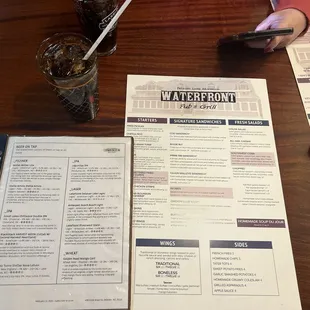 Menus