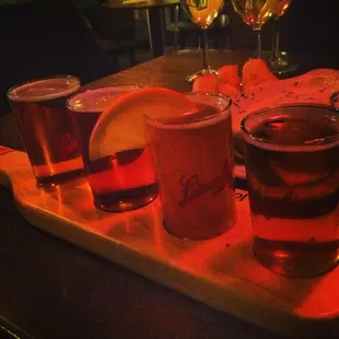 Beer flight
