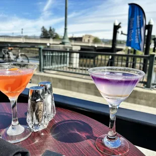 Purple rain and paper plane